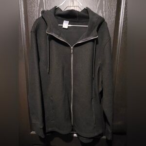 Like New!  Womens Black Zip Jacket
